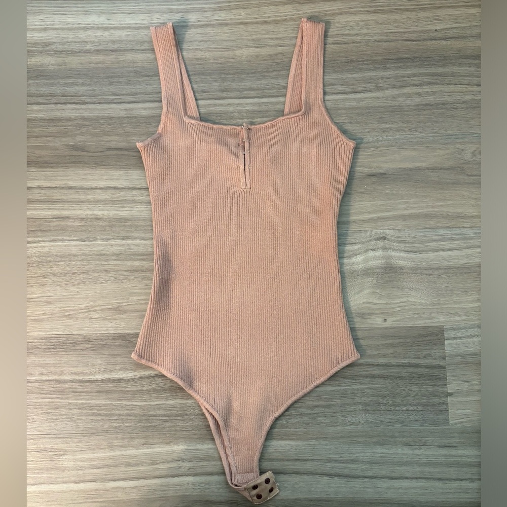 NWT And Now This Women's Hook-and-Eye Sweater Sleeveless Bodysuit